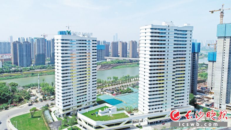 2022年9月，位于马栏山视频文创产业园的马栏山人才公寓正式启用。 长沙晚报全媒体记者 王志伟 摄